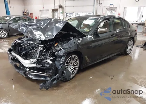 2020 BMW M550I xDrive from USA, damaged, VIN WBAJS7C00LBN96414